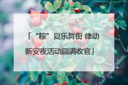 “粽”夏乐舞街 律动新安夜活动圆满收官