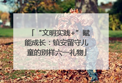 “文明实践+”赋能成长：镇安留守儿童的别样六一礼物
