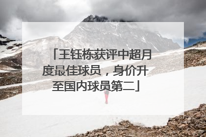 王钰栋获评中超月度最佳球员，身价升至国内球员第二