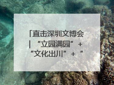 直击深圳文博会｜“立园满园”+“文化出川”+“科技赋能”，成都传媒发布三大文创领域合作清单