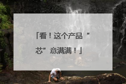 看！这个产品“芯”意满满！