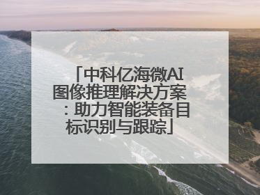 中科亿海微AI图像推理解决方案：助力智能装备目标识别与跟踪