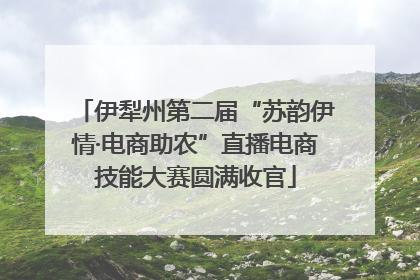 伊犁州第二届“苏韵伊情·电商助农”直播电商技能大赛圆满收官