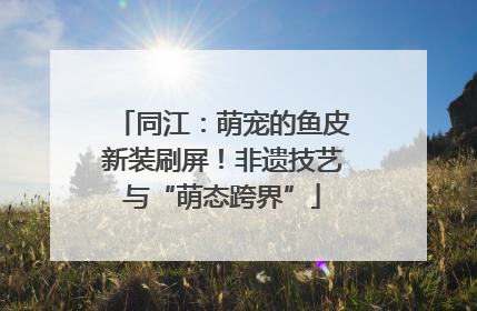 同江：萌宠的鱼皮新装刷屏！非遗技艺与“萌态跨界”