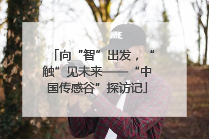 向“智”出发，“触”见未来——“中国传感谷”探访记