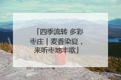 四季流转 多彩枣庄｜麦香染夏，来听枣地丰歌