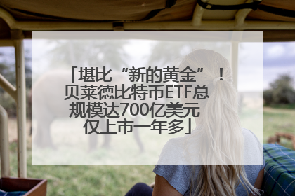 堪比“新的黄金”！贝莱德比特币ETF总规模达700亿美元 仅上市一年多