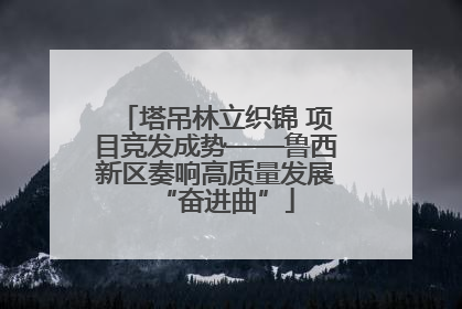 塔吊林立织锦 项目竞发成势——鲁西新区奏响高质量发展“奋进曲”