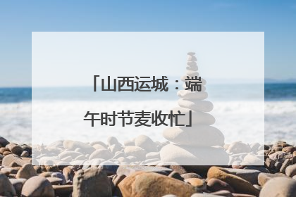 山西运城：端午时节麦收忙