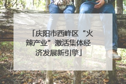 庆阳市西峰区“火辣产业”激活集体经济发展新引擎