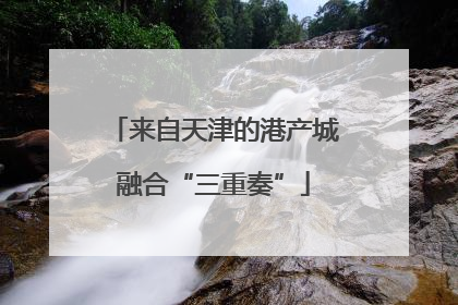 来自天津的港产城融合“三重奏”