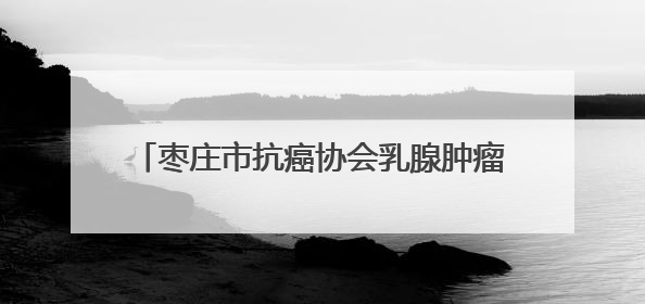 枣庄市抗癌协会乳腺肿瘤专业委员会成立大会举办