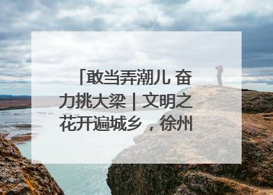 敢当弄潮儿 奋力挑大梁｜文明之花开遍城乡，徐州以昂扬风貌冲刺“万亿之城”