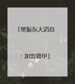 樊振东大消息：加盟德甲