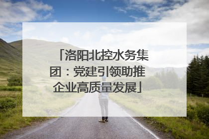 洛阳北控水务集团：党建引领助推企业高质量发展