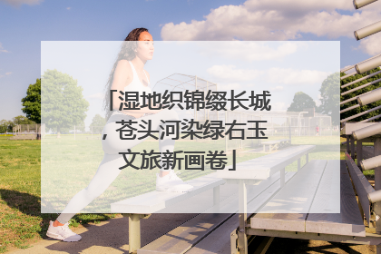 湿地织锦缀长城，苍头河染绿右玉文旅新画卷