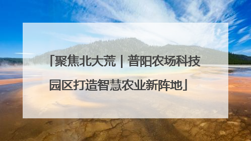 聚焦北大荒｜普阳农场科技园区打造智慧农业新阵地
