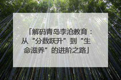 解码青岛李沧教育：从“分数跃升”到“生命滋养”的进阶之路