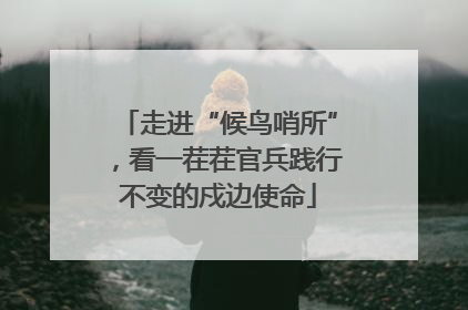 走进“候鸟哨所”，看一茬茬官兵践行不变的戍边使命