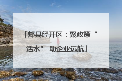 郏县经开区：聚政策“活水” 助企业远航
