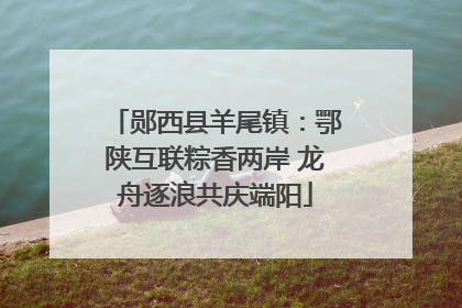 郧西县羊尾镇：鄂陕互联粽香两岸 龙舟逐浪共庆端阳