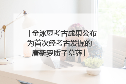 金泳墓考古成果公布 为首次经考古发掘的唐新罗质子墓葬