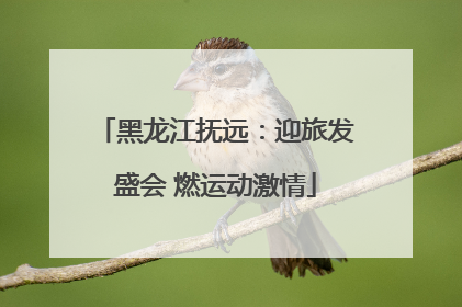 黑龙江抚远：迎旅发盛会 燃运动激情