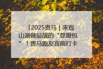 2025贵马｜来观山湖做最靓的“显眼包”！贵马跑友赛前打卡点燃奔跑热情