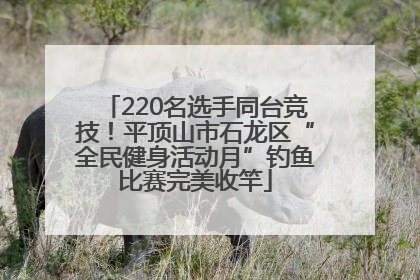 220名选手同台竞技！平顶山市石龙区“全民健身活动月”钓鱼比赛完美收竿