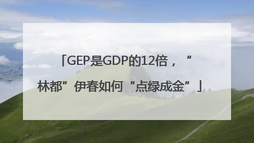 GEP是GDP的12倍，“林都”伊春如何“点绿成金”